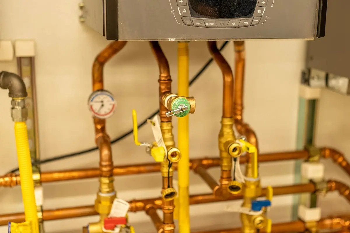 Licensed technician providing Water Heater Installation for a homeowner in French Island